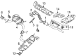 Diagram for Volkswagen Eos Exhaust Pipe - 1Q0-253-209-R