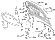 Diagram for Volkswagen e-Golf Liftgate Lift Support - 5G0-823-359-A