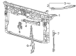 Diagram for Volkswagen GTI Radiator Support - 5H0-805-593