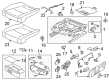 Diagram for Volkswagen Seat Cushion - 5GM-881-375-D