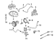 Diagram for Volkswagen Diverter Valve - 06J-131-097-D