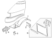 Diagram for Volkswagen EuroVan Wheelhouse - 701-801-243-C