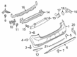 Diagram for Volkswagen e-Golf Bumper Cover - 5G6-807-417-AP-GRU