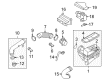 Diagram for Volkswagen Rabbit Air Duct - 1K0-805-962-C-9B9