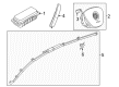 Diagram for Volkswagen e-Golf Airbag - 5GM-880-742-J