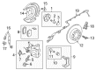Diagram for Volkswagen GTI Hydraulic Hose - 5QM-611-775-D