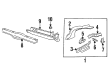 Diagram for Volkswagen Cabrio Frame Rail - 1H0-803-506-A