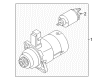 Diagram for Volkswagen Passat Starter - 02M-911-024-MX