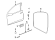 Diagram for Volkswagen Golf R Door Seal - 5K3-867-911-C-9B9