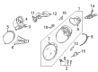 Diagram for Volkswagen Beetle Headlight - 1C0-941-006-H