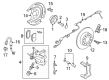 Diagram for Volkswagen GTI Wheel Hub - 5WA-501-611-D