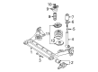 Diagram for Volkswagen Passat Strut Mounts - 3B0-513-353