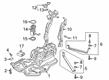 Diagram for Volkswagen Atlas Gas Cap - 5WA-201-550-AG