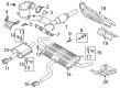 Diagram for Volkswagen Atlas Exhaust Pipe - 3QF-253-409-G