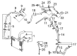 Diagram for Volkswagen Heater Hose - 7L6-122-073-E