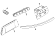 Diagram for Volkswagen Hazard Warning Switch - 10A-925-200-D-VPL