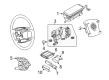 Diagram for Volkswagen Touareg Airbag - 7L0-880-202-G