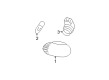 Diagram for Volkswagen Side Marker Light - 1C0-945-074-B
