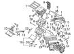 Diagram for Volkswagen Touareg Blend Door Actuator - 7L0-907-511-AQ