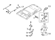 Diagram for Volkswagen Interior Light Bulb - N-910-462-01