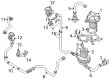 Diagram for Volkswagen Phaeton EGR Valve - 07C-131-101-M