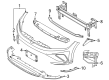 Diagram for Volkswagen Bumper Cover - 17A-807-217-AF-GRU