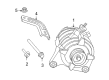 Diagram for Volkswagen Alternator - 7B0-903-015-B