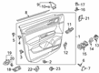 Diagram for Volkswagen Power Window Switch - 5G0-959-857-D-WHS