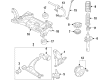 Diagram for Volkswagen Tiguan Limited Strut Housing - 5N0-413-031-BE