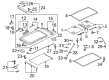 Diagram for Volkswagen Convertible Top Motor - 8R0-959-591-A