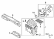 Diagram for Volkswagen Atlas Cross Sport Air Duct - 3QF-129-654-F