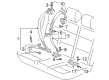 Diagram for Volkswagen Seat Belt - 1K9-857-805-B-RAA