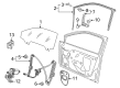Diagram for Volkswagen Golf Window Run - 5GM-837-431-G-5AP