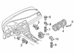 Diagram for Volkswagen GTI A/C Switch - 5G0-907-044-CF-WZU