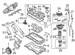 Diagram for Volkswagen Beetle Engine Cover - 03L-103-469-AD