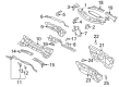 Diagram for Volkswagen Grille - 5N1-819-404-A-9B9