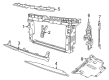Diagram for Volkswagen Taos Radiator Support - 2GJ-805-567