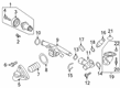Diagram for Volkswagen Touareg Coolant Reservoir Hose - 03H-121-113-E