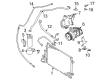 Diagram for Volkswagen A/C Condenser - 3B7-260-403-A