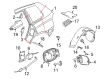Diagram for Volkswagen Fuel Door - 7L6-809-905-B