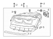 Diagram for Volkswagen Lighting Control Module - 7P5-941-591-AH