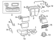 Diagram for Volkswagen Ambient Temperature Sensor - 7B0-907-543