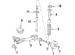 Diagram for Volkswagen Cabriolet Coil Springs - 191-511-115-B
