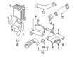 Diagram for Volkswagen Beetle Intercooler - 1C0-145-803-A