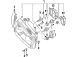 Diagram for Volkswagen Headlight Bulb - N-101-301-01