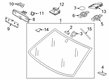 Diagram for Volkswagen Golf SportWagen Car Mirror - 7N0-857-511-M-9B9