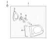 Diagram for Volkswagen Light Socket - 5N0-945-264