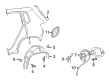 Diagram for Volkswagen Fuel Door - 5N0-809-857-D-GRU