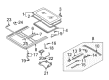 Diagram for Volkswagen Sunroof - 8D0-877-071-A