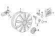 Diagram for Volkswagen Jetta Wheel Hub Bolt - 000-071-597